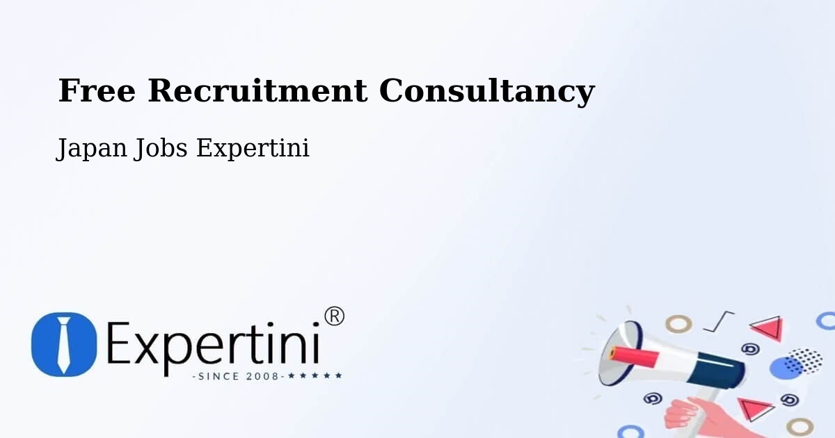 Free Recruitment Consultancy - Japan Jobs Expertini