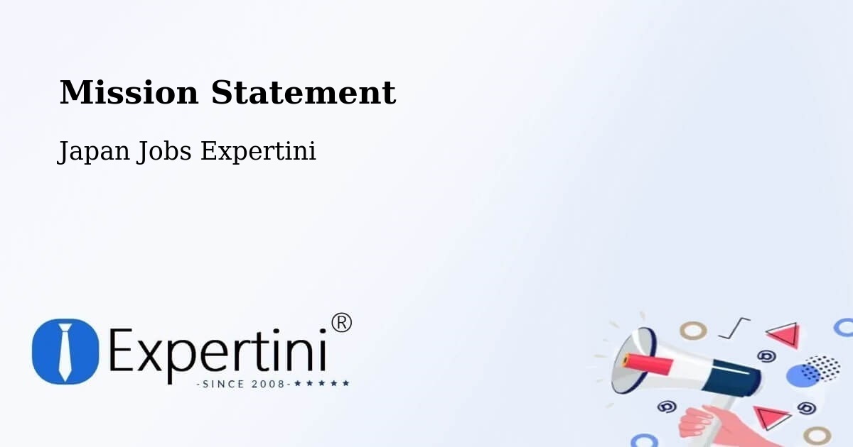 Corporate Mission – Japan - Japan Jobs Expertini