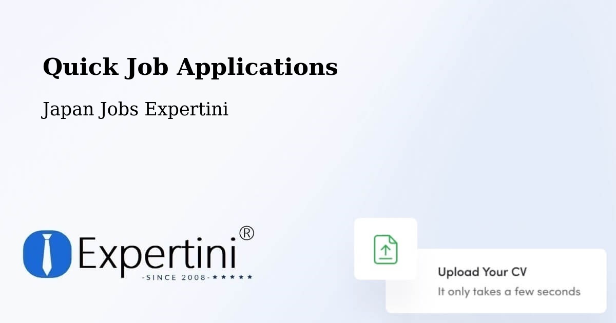 Quick Apply Feature – Japan - Japan Jobs Expertini