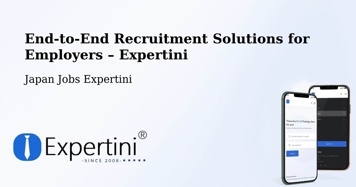 Recruitment Solutions for Employers – Japan - Japan Jobs Expertini
