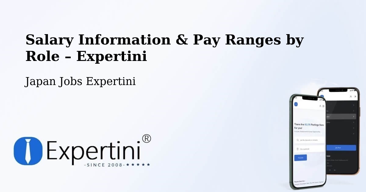 Salary Information & Pay Ranges – Japan - Japan Jobs Expertini