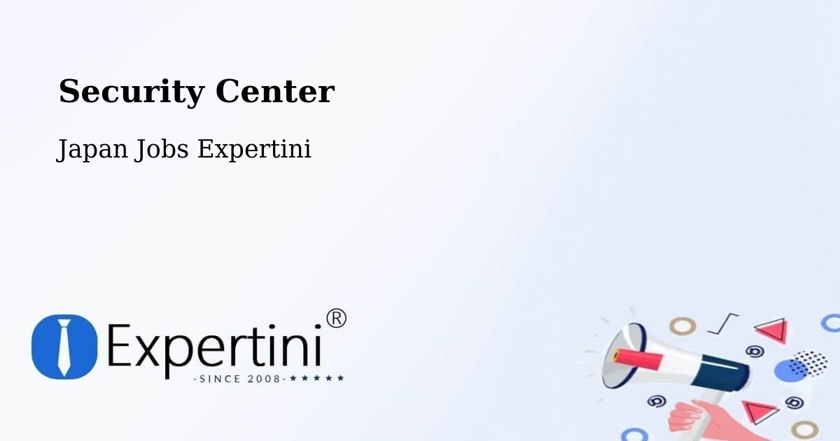 Security & Compliance – Japan - Japan Jobs Expertini